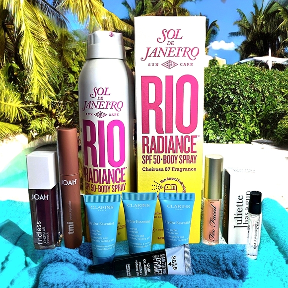 SOL DE JANEIRO Body Spray / Joah/ Too Faced/ Clarins BEAUTY BUNDLE - Picture 1 of 1
